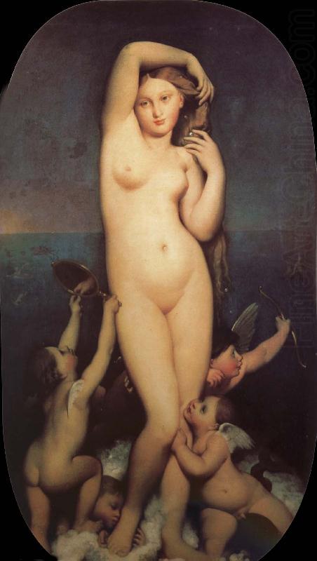 Jean-Auguste Dominique Ingres Love and beautiful goddess oil painting picture
